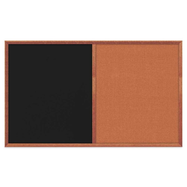 Slim Style Indoor Enclosed Corkboard, 24